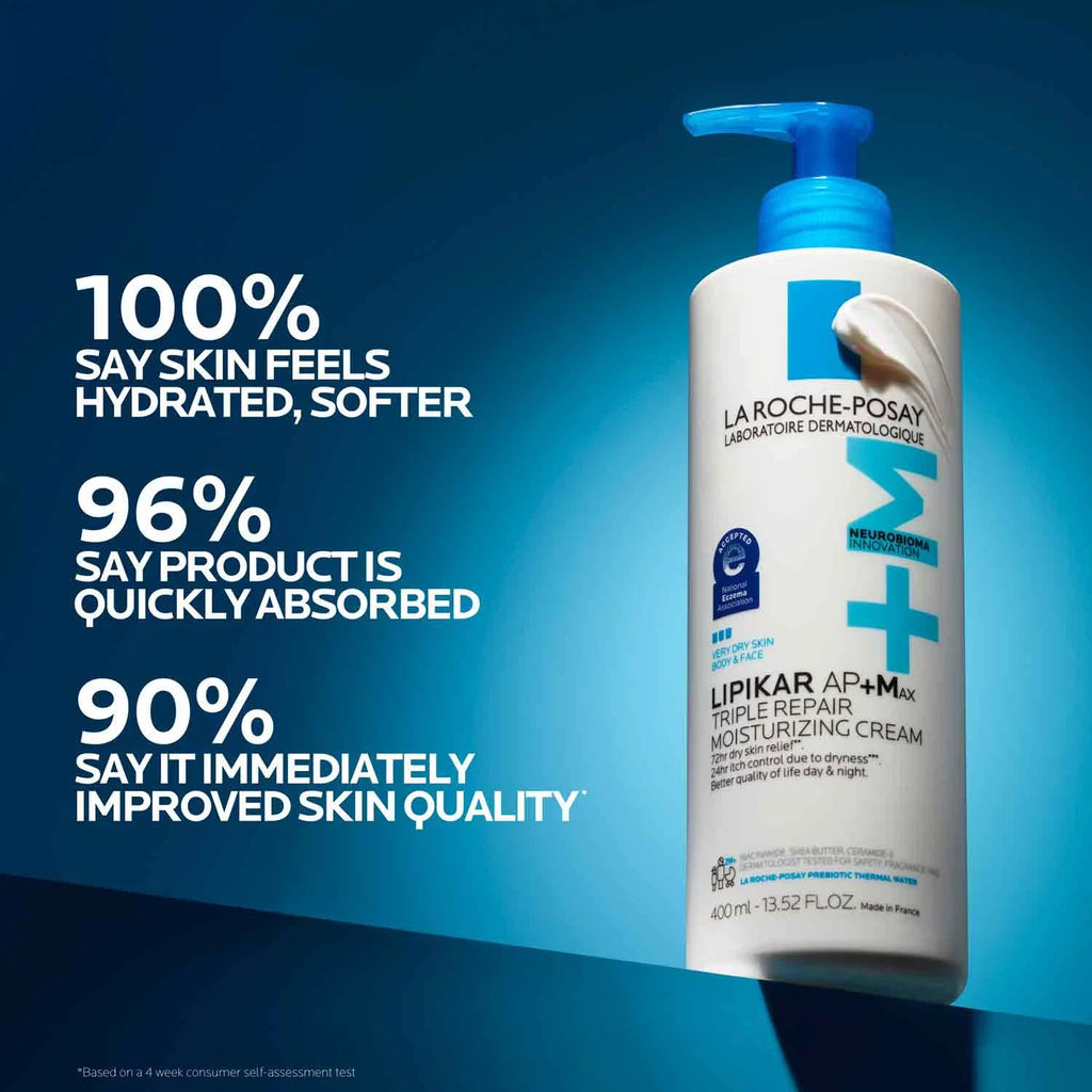 Lipikar AP+ Cleansing Oil & AP+M Moisturizing Cream Set